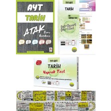 Pano Yayınları Ayt Tarih Soru Bankası + Çek-Kopart Yaprak Test + Kutulu Yaprak Test Seti Video Çözümlü + Özel Cetvel