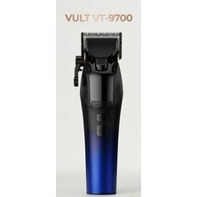 Vult VT-9700 Profesyonel Saç-Sakal Tıraş Makinası siyah&mavi
