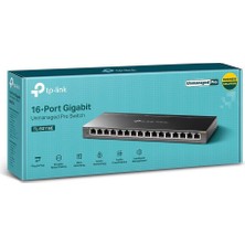 TP-Link Tp-Lınk TL-SG116E 16 Port 10/100/1000 Mbps Gigabit Easy Smart Yönetilebilir Switch