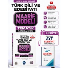 Çap Yayınları Üniversiteye Hazırlık Türk Dili ve Edebiyatı Maarif Modeli Tematik Soru Bankası-Gür Yayınları Ayt Edebiyat Soru Fasikülü Hediye!!