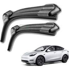 Expar Oto Tesla Model Y Ön Cam Silecek Süpürgesi Takımı 2021 - 2024 Tesla Ön Silecek Sağ Sol Takım