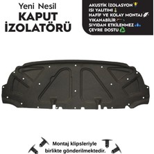 Öz-İş Fiat Doblo 2 Kaput Izolatörü (2006-2012 Arası) - (Geniş Aile Hariç)