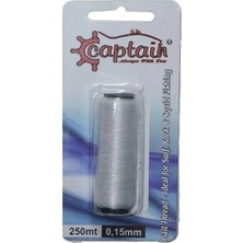 Captain 7651 Yem Sarma Ipi 250MT Canlı Yem Için Elastik Ip 0.15MM