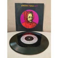 Plakperest Enigma   –  Sadness Part 1  - 1990  Ingiltere Basım 45’lik  Plak