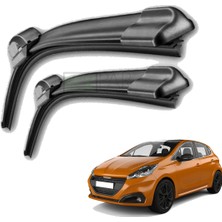 Expar Oto Peugeot 208 Ön Cam Silecek Süpürgesi Takımı 2012 - 2020 Pejo 208 Ön Silecek