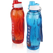 Empressco Çiftli 750 ml Spor ve Okul Matara Kapaklı Seti