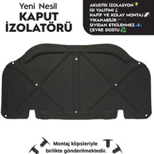 Öz-İş Toyota Corolla E120 ve E130 Kaput Altı Izolatörü (2002 - 2006 Arası)