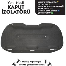 Citroen C Elysee Kaput Altı Izolatörü (2012 Sonrası)