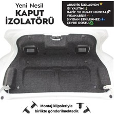 Citroen C Elysee Bagaj Kaput Altı Halı Kaplama (2012 Sonrası)