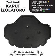 Öz-İş Bmw X3 Kaput Izolatörü 2024 ve Sonrası