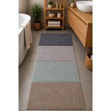 Mela Home 4'lü Ayak Havlusu-Ayak Paspası 50*70 cm 4 Adet - Banyo - Misafir -Çeyizlik %100 Pamuk