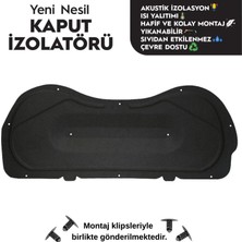 Opel Corsa F Motor Kaput Altı Izolatörü (2020 Sonrası)