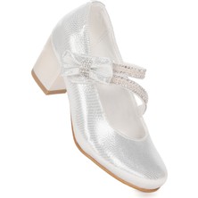 Kiko Kids Aisha Vakko Günlük Kız Çocuk 4 Cm Topuklu Abiye Ayakkabı