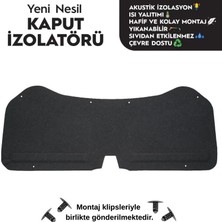 Toyota Auris Kaput Izolatörü (2013 - 2018 Arası)