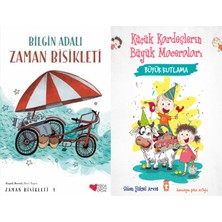 Can Yayınları Zaman Bisikleti 1 (Bilgin Adalı) ve Büyük Kutlama - Küçük Kardeşlerin Büyük Maceraları