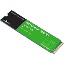500 GB Wd Green SN350 M.2 Nvme 2400MB/S 1500MB/S WDS500G2G0C