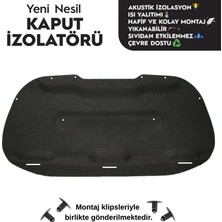 Peugeot 301 Kaput Altı Izolatörü (2017 Sonrası)