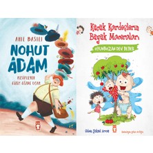 Timaş Çocuk Nohut Adam (Anıl Basılı) ve Oyunbozan Dev Bebek - Küçük Kardeşlerin Büyük Maceraları
