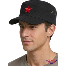Axe Sportswear Yazlık Yıldız Nakışlı Arkası Cırtlı Ayarlanabilir Castro Cap Kep Avcı Model Şapka