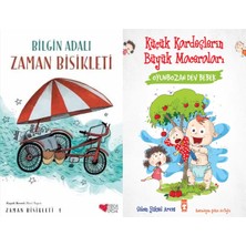 Can Yayınları Zaman Bisikleti 1 (Bilgin Adalı) ve Oyunbozan Dev Bebek - Küçük Kardeşlerin Büyük Maceraları
