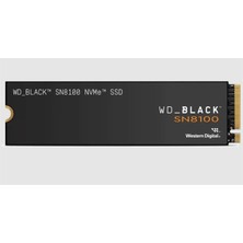 4 Tb Wd Black SN8100 Pcı-5.0 14900MB/S 1100MB/S M2 SSD WDS400T1X0M