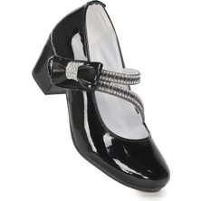 Kiko Kids Aisha Rugan Günlük Kız Çocuk 4 Cm Topuklu Abiye Ayakkabı