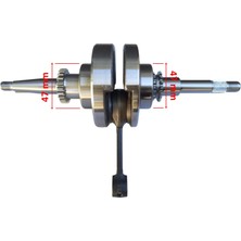 Özerdem 7TTY0806-47-47 Scooter 50 cc Krank 22T Dişli (Rulman 47-47MM)