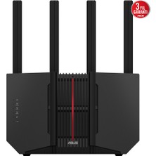 Marmara Qumasch Asus RT-BE92, BE9700, 4 Port, 9700MBPS, Tri Band, 6ghz Wifi 7, Aimesh, Gigabit Extendable Router