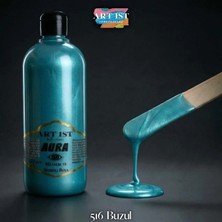 Art Ist Aura Tombul Metalik ve Sedefli Boya 500ML - Buzul