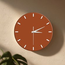No 26 Dekor Dekoratif Duvar Saati – 33 cm Uv Baskılı Mdf Duvar Saati
