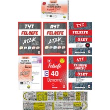 Delta Kültür Yayınevi Tyt-Ayt Felsefe Yaprak Test-Soru Bankası-Özet Kitapları-Deneme Seti + Özel Cetvel