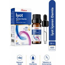 Balen İYOT İÇEREN DAMLA TAKVİYE EDİCİ GIDA 30 ML * 600 DAMLA