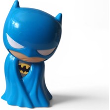 Hureggo Vintage Burger King King Jr. 2024 Dc Justice League Mavi Batman Figür Oyuncak - 9.5 cm