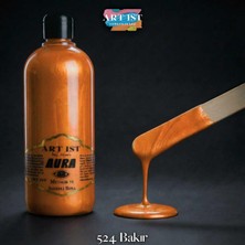 Art Ist Aura Tombul Metalik ve Sedefli Boya 500ML - Eski Bakır