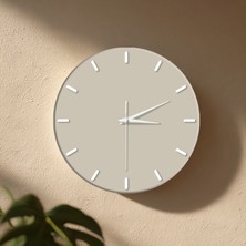No 26 Dekor Dekoratif Duvar Saati – 33 cm Uv Baskılı Mdf Duvar Saati