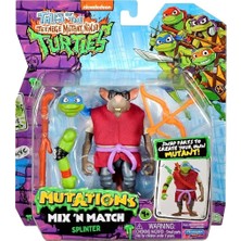 Moresun Buğz Teenage Mutant Ninja Turtles Mutations Mix N Match Splinter Figürü