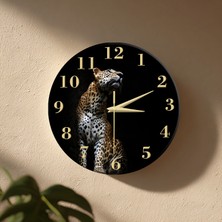 No 26 Dekor Dekoratif Duvar Saati – 33 cm Uv Baskılı Mdf Duvar Saati
