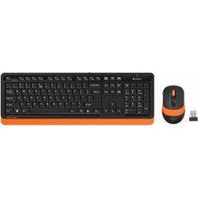 A4Tech A4 Tech FG1010 Turuncu Q mm 2.4g Kablosuz Klavye Mouse Set