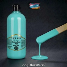 Art Ist Tombul Kendinden Vernikli Plus Vernikli Boya 500ML - Akuamarin