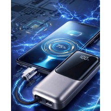 Moresun Buğz Dijital Göstergeli 13000 Mah Süper Hızlı Şarj Destekli Taşınabilir Powerbank