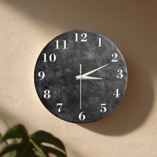 No 26 Dekor Dekoratif Duvar Saati – 33 cm Uv Baskılı Mdf Duvar Saati