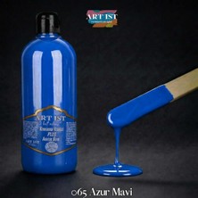 Art Ist Tombul Kendinden Vernikli Plus Vernikli Boya 500ML - Azur Mavi