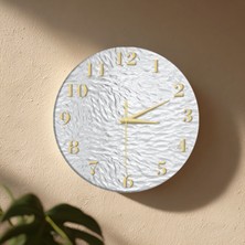 No 26 Dekor Dekoratif Duvar Saati – 33 cm Uv Baskılı Mdf Duvar Saati