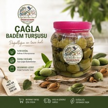 Ege'den Her Yere Çağla Badem Turşusu Gurme Serisi Geleneksel Ev Yapımı (NET:1400 gr Brüt 850 Gr)