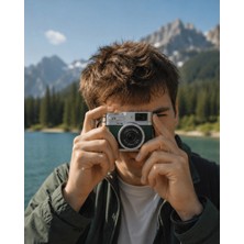 Moresun Buğz 1080P Hd Mini Dijital Kamera IPS Ekranlı Taşınabilir Fotoğraf Makinesi