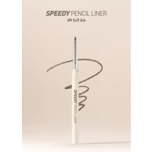 Suya Dayanıklı Kolay Kullanım Sunan Göz Kalemi PERIPERA Speedy Pencil Liner (4 Soft Ash)