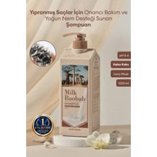 Milk Baobab Yıpranmış Saçları Onaran Yoğun Nemlendirici Şampuan Original Shampoo (Ivory Musk)
