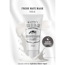 MISSHA Süt Proteini İçerikli Aydınlatıcı Uyku Maskesi 50ml A'PIEU Fresh Mate Milk Mask (Brightening)