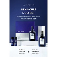 MISSHA Erkeklere Özel Hızlı Nem Sunan Hassas Bakım Seti Mens Cure Duo Set