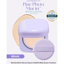 MISSHA Kadife Bitişli Layering Fit Pine Phyto Mucin Serum Cushion SPF30 PA++ (Bran)